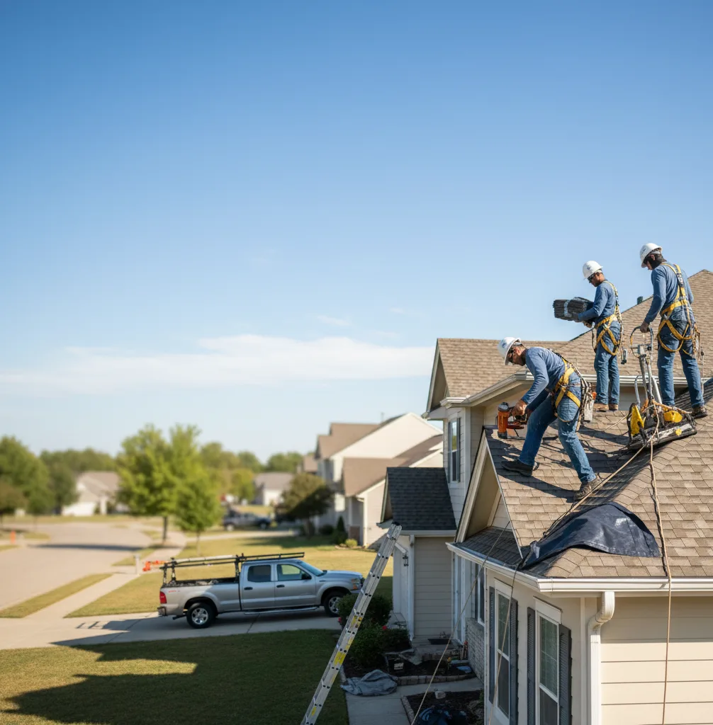 Roof Repair in Heath